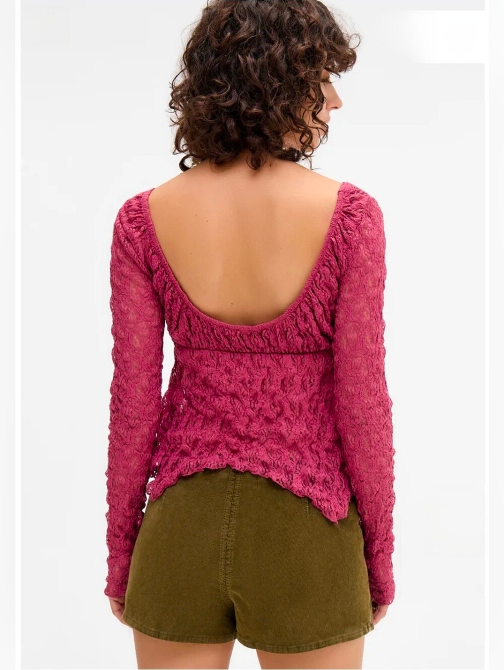 BDG Urban Outfitters PIPER - Blouse - purple, Size Small - Picture 2 of 5